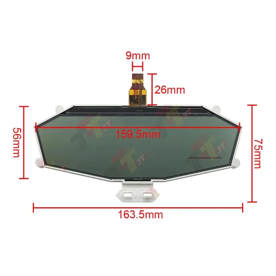 

Instrument Cluster Display for Yamaha MT-07 FZ-07 and Tracer 700 Speedometer
