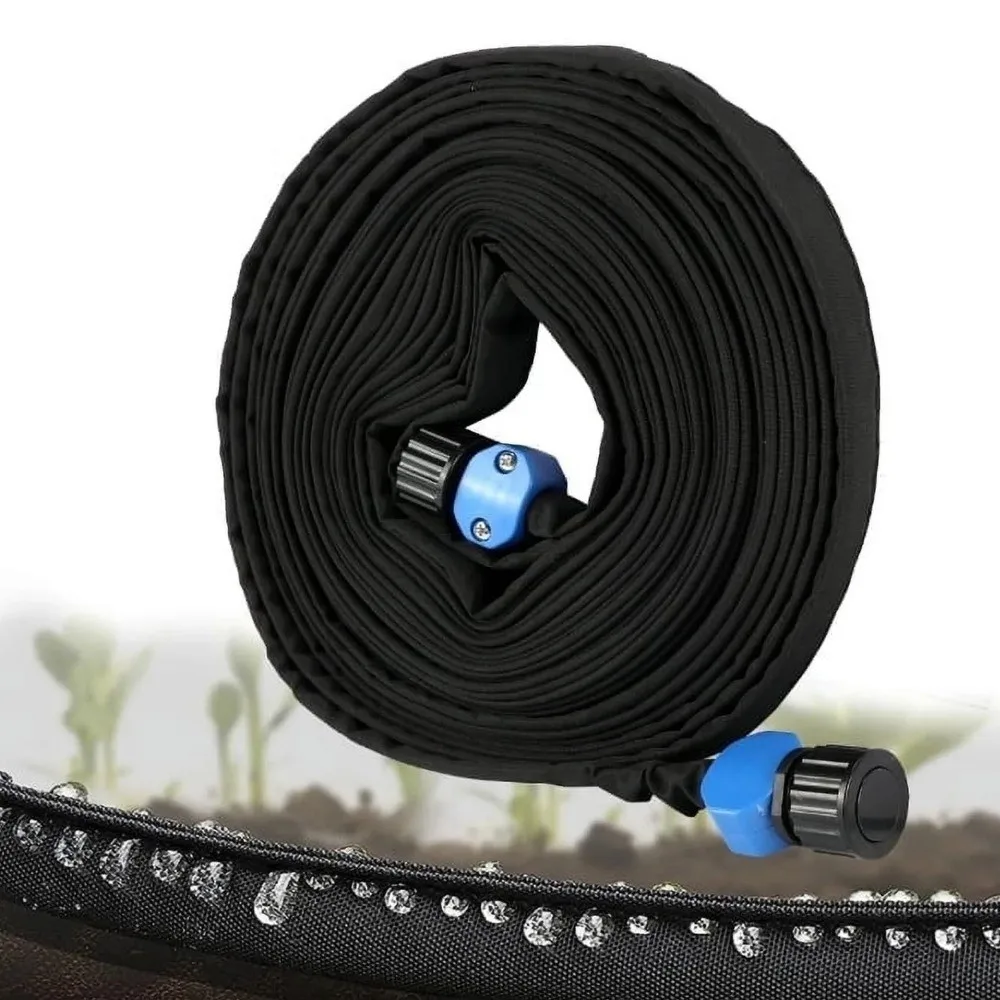 Thickened Flat Porous Seeping Hose Uniform Infiltration Efficient Micro Drip Irrigation Water-saving Drip Irrigation Tape