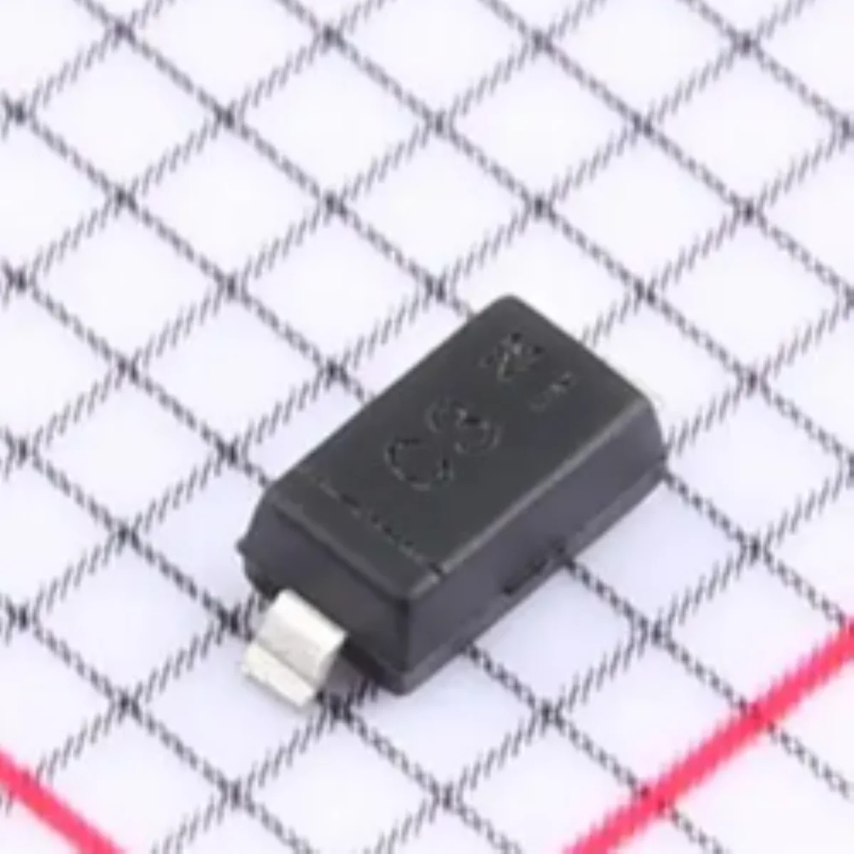 50PCS MMSZ5221B-7-F MMSZ5223B-7-F MMSZ5225B-7-F Marking C1 C3 C5 2.4V 2.7V 3V SOD-123 0.5W 500mW Original Standalone Zener diode