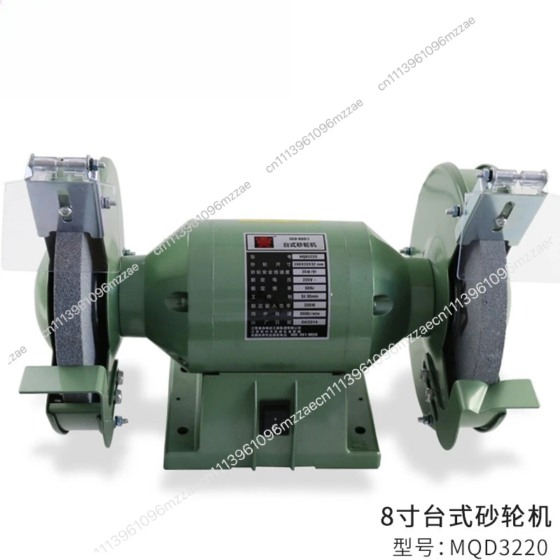 Desktop Grinder Heavy Duty Polishing Machine Household Multifunctional Small Electric Knife Sharpener MQD3220 Sand Wheel view 3