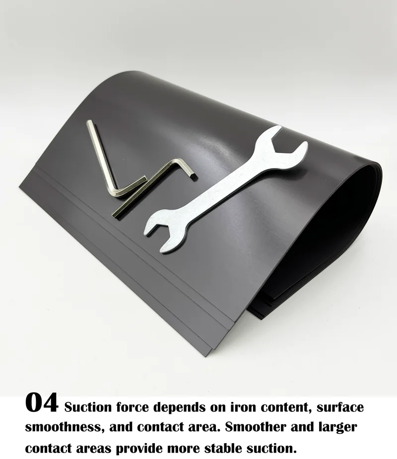Dicke 1,5/1,0/0,5 mm A4 quadratische weiche Magnetfolie, magnetische Matte, Kühlschrank, Foto, Bild, Stanzform, Basteln, einseitige Magnete – Detail 4
