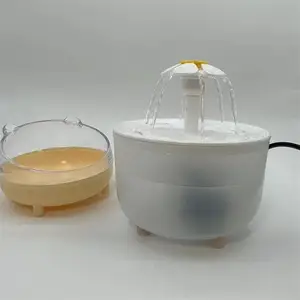 USB electric water source for pets, recircular filter bowl, automatic filter, silent drinker, cat dispenser for cats, 1200ml 6 Main Sales Source for Cat - №4