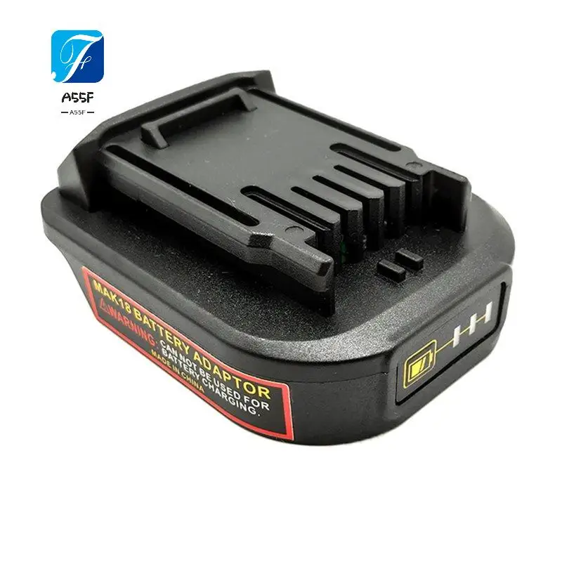 

Адаптер-преобразователь A55F для литиевых аккумуляторов 18В в аккумуляторы Worx 20V Li- (5-контактный) для электроинструментов