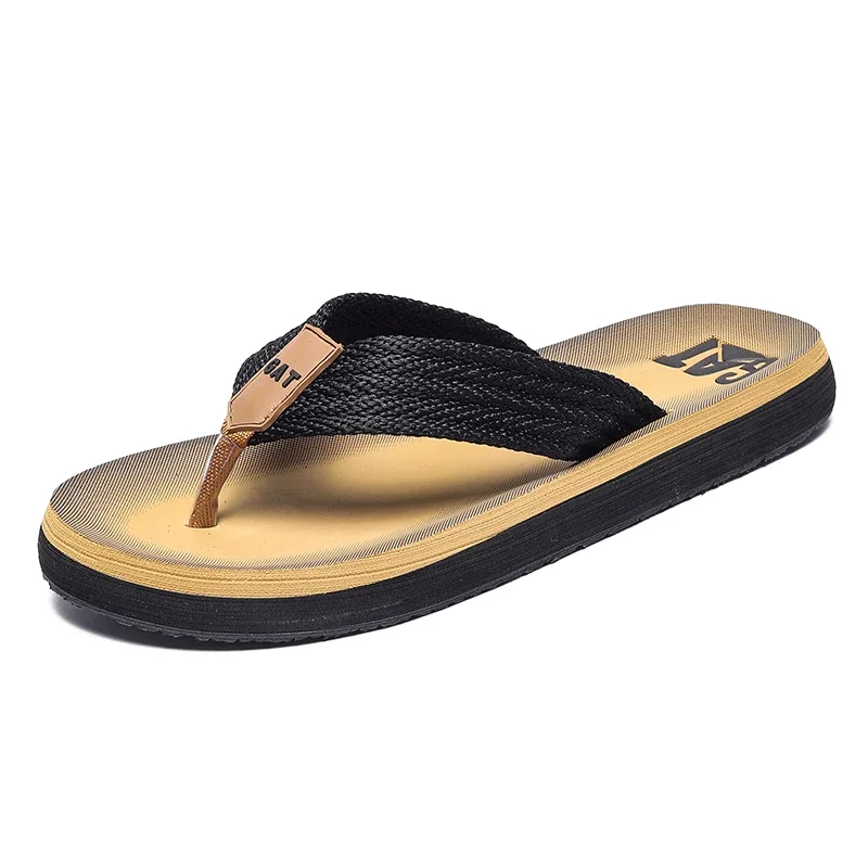 

Men's Flip-flops Summer Outdoor Casual Beach Shoes Breathable Lightweight Soft-soled Slippers Non-slip Wear-resistant Sandals