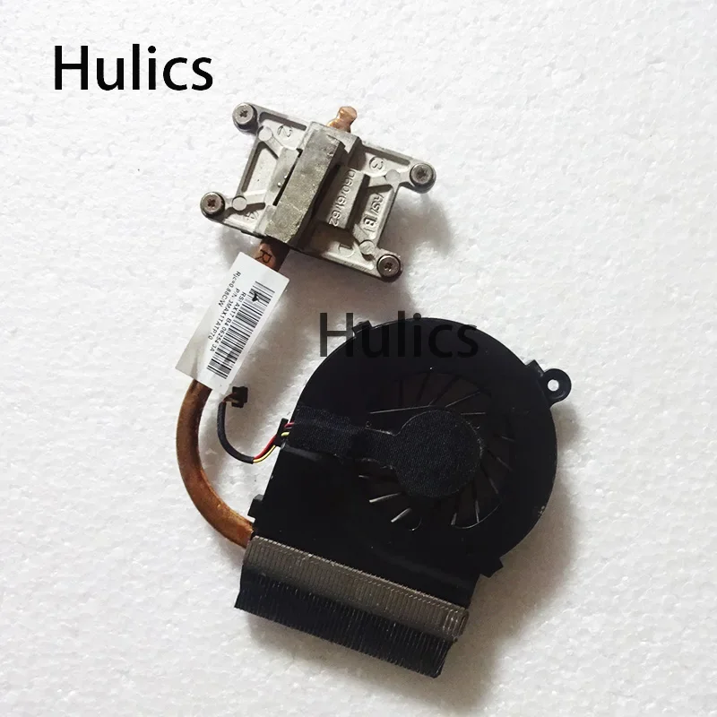 Hulics تستخدم لـ HP CQ42 CQ62 G42 G62 تبريد ومبرد تبريد مع مروحة 595832 -001 597780 -001