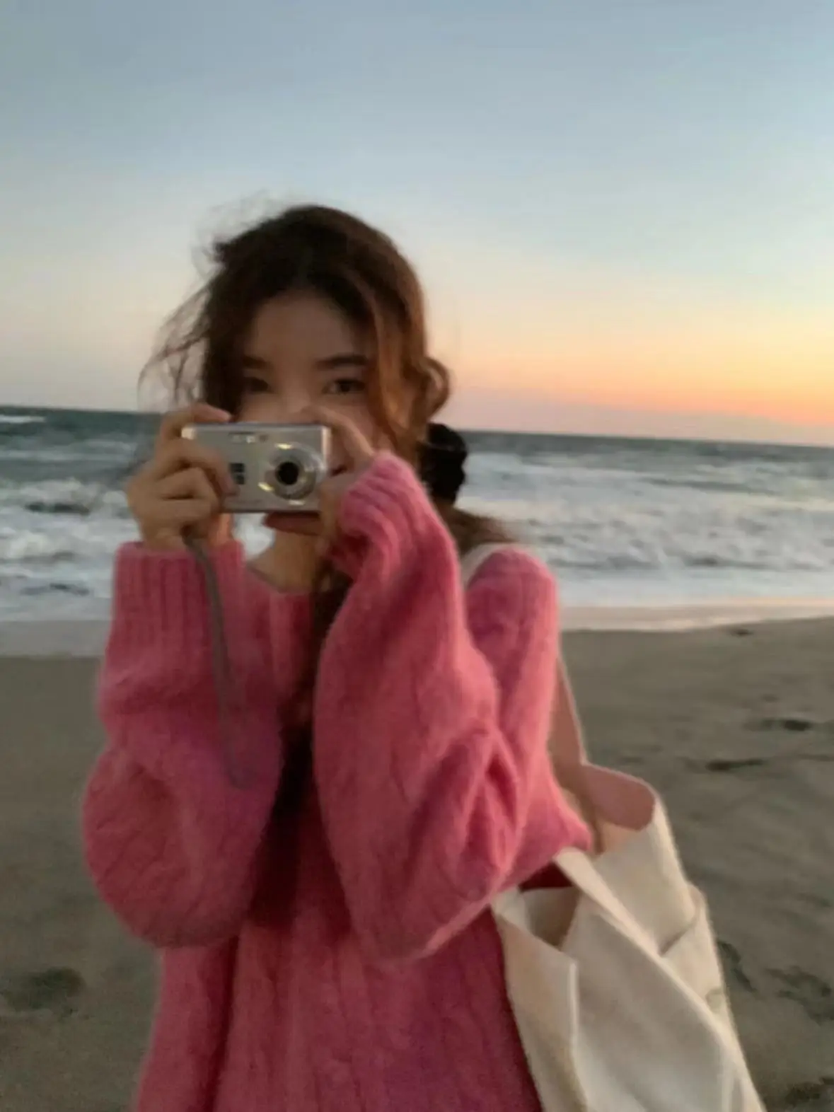 

Sweet Sle Turtlene Sweater Twist White Enhancing Pink Women's Knittedwear round Ne Casual Length Regular