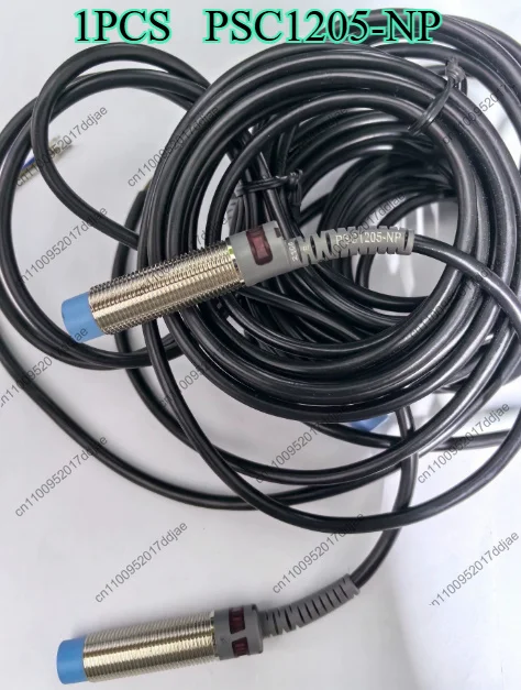 1pcs brand new psc1205-np proximity switch, m12 connector, blue sensor head, actual product photo