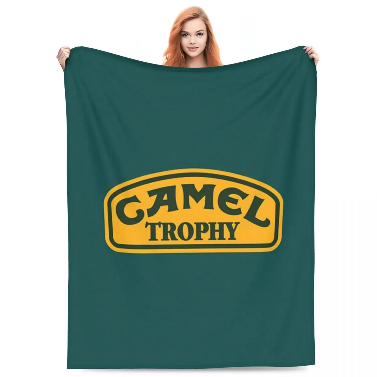 

Camel Trophy Defender 110 Blankets Flannel Sofa Lightweight Throw Blankets for Home Bedroom Outdoor Throws Bedspread Quilt