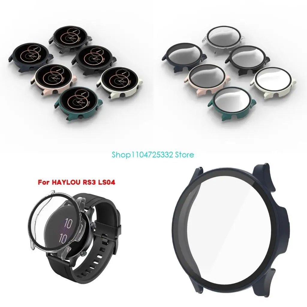 P5EA Tempered-Film Case Protector for RS3 LS04 Shockproof-Bumper One-piece Housing
