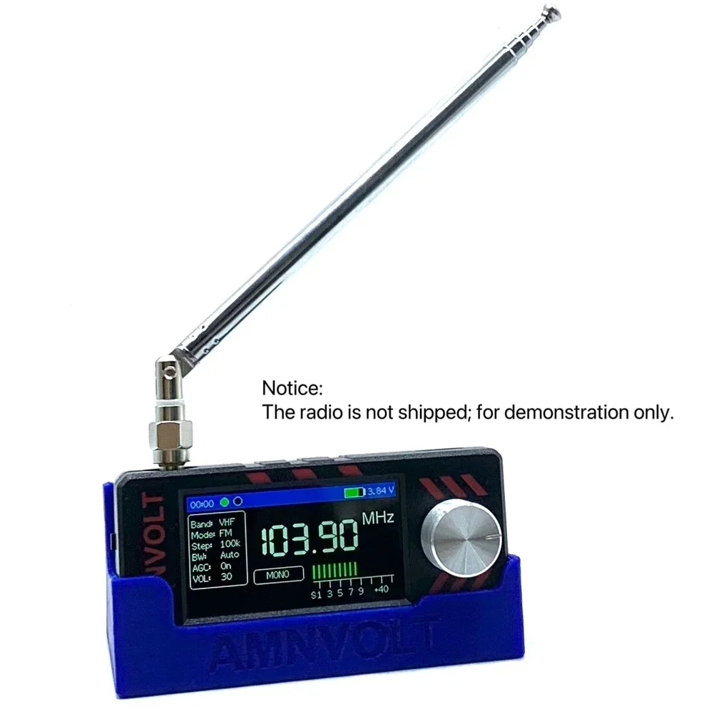 V3S AMNVOLT Mini SI4732 DSP راديو الجيب كامل النطاق FM AM (MW/SW) SSB (LSB/USB) أوضاع استقبال راديو جميع الموجات #3
