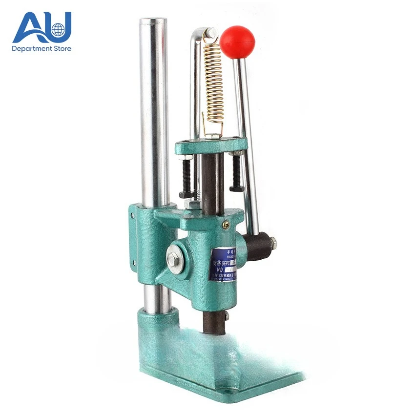 JR-16/JH-16 Hand Press Machine Desktop Round /Square Head Punch Punching Industrial Hand Press Small Manual Press Stroke 57mm