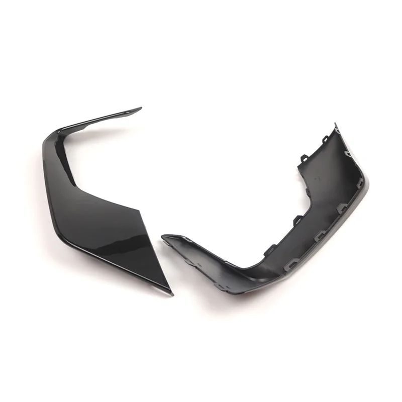 إطار مصباح الضباب المصد الأمامي المصد الأمامي ذو الشبكة السفلية لسيارة Ford Focus ST Sport MK4 2018-2021 2369984 2369991 أسود لامع