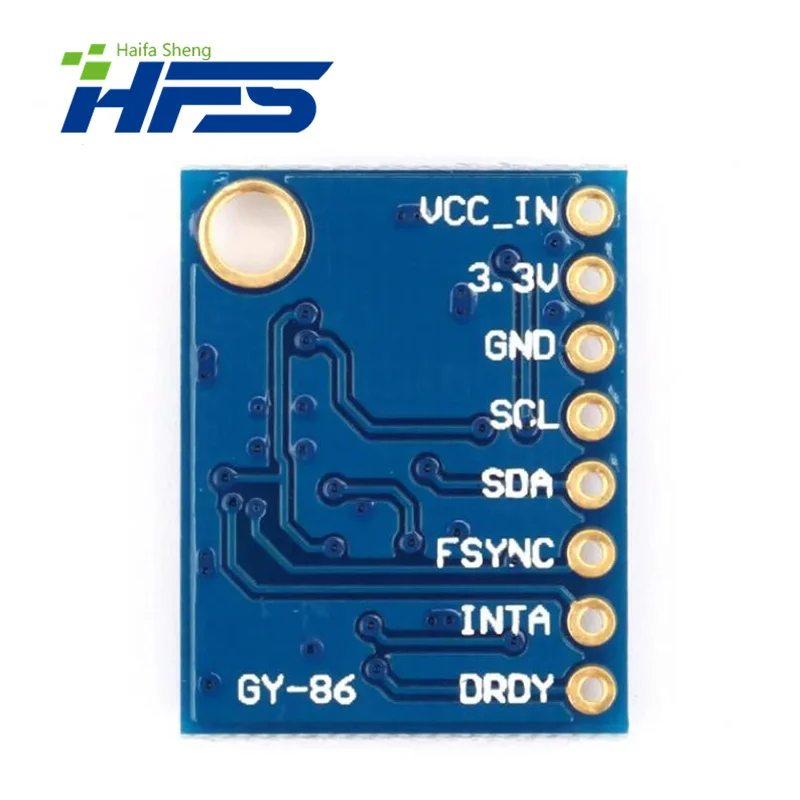 GY-86 10DOF Sensor MS5611 HMC5883L GY 86 MPU6050 Module MWC Flight Control Board 3-5v