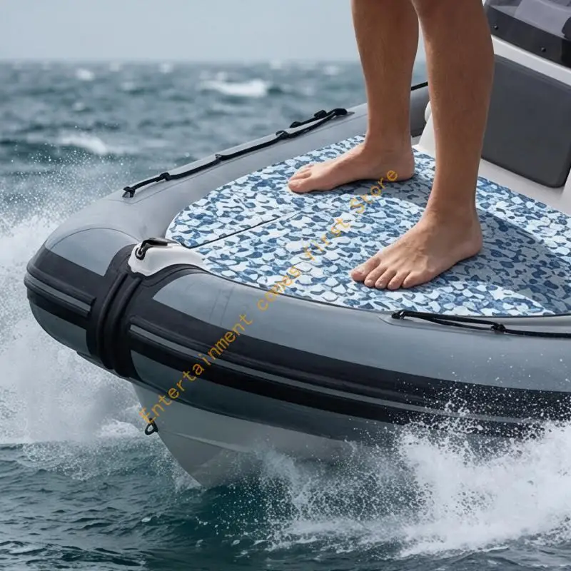 Cushioned Marine Floor Pad for Wet Cabin Walkway Coverage Use 55KD