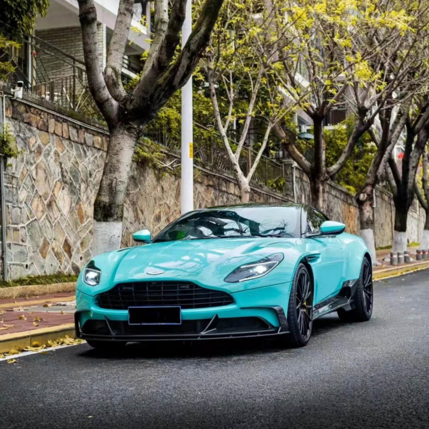 Bestselling Car Front Bumper Suitable for Aston Martin DB11 Dry Carbon Fiber Front Lip