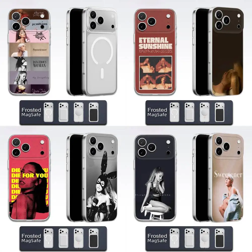 

A-Ariana G-Grande Eternal Sunshine Phone Case For iPhone 17,16,15,14,13,12,11,Pro,Max,Plus,E,Air,Mini Magsafe Transparent
