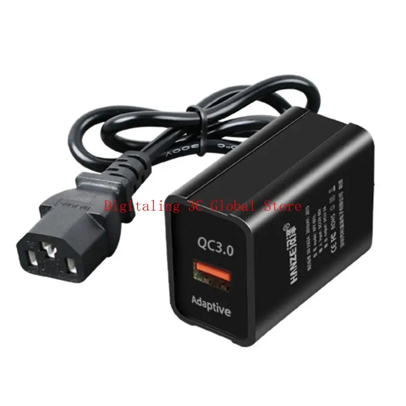 QC3.0 Fast Electric Bike Usb Ports Power Adapter 36-150V