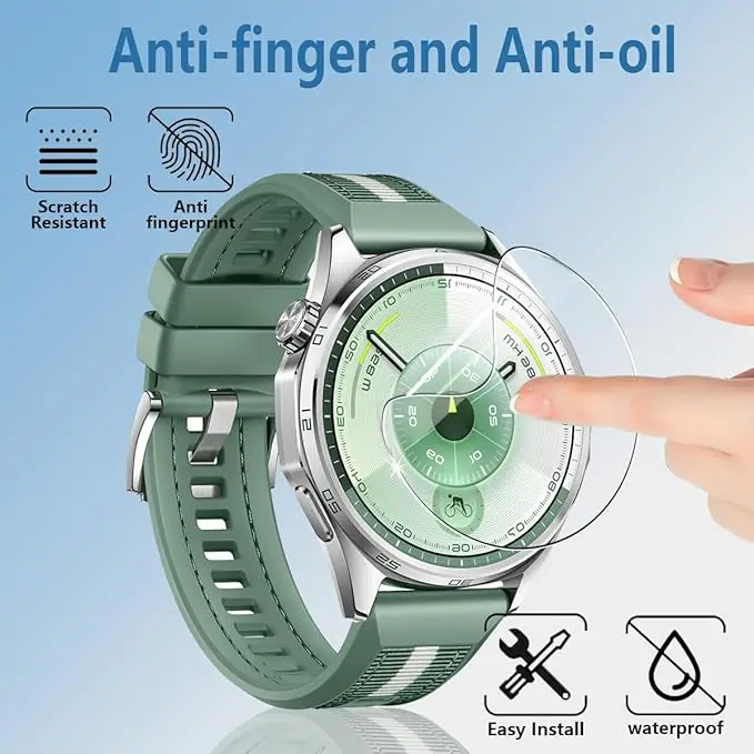 1-5 Stück Hydrogel-Folie für HUAWEI Watch GT 4 5 6 46MM 41MM Displayschutzfolie Nicht Glas für Huawei Watch GT6 Pro GT5 41/46mm Folie – Detail 1