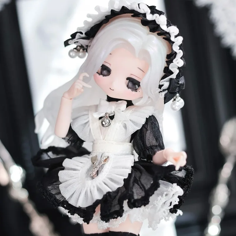 В наличии 1/12 Bjd Box Poetry Asymptomatic Series Blind Box Kawaii Girl Фигурка Коллекция Модель Модная игрушка Подарок для девочек