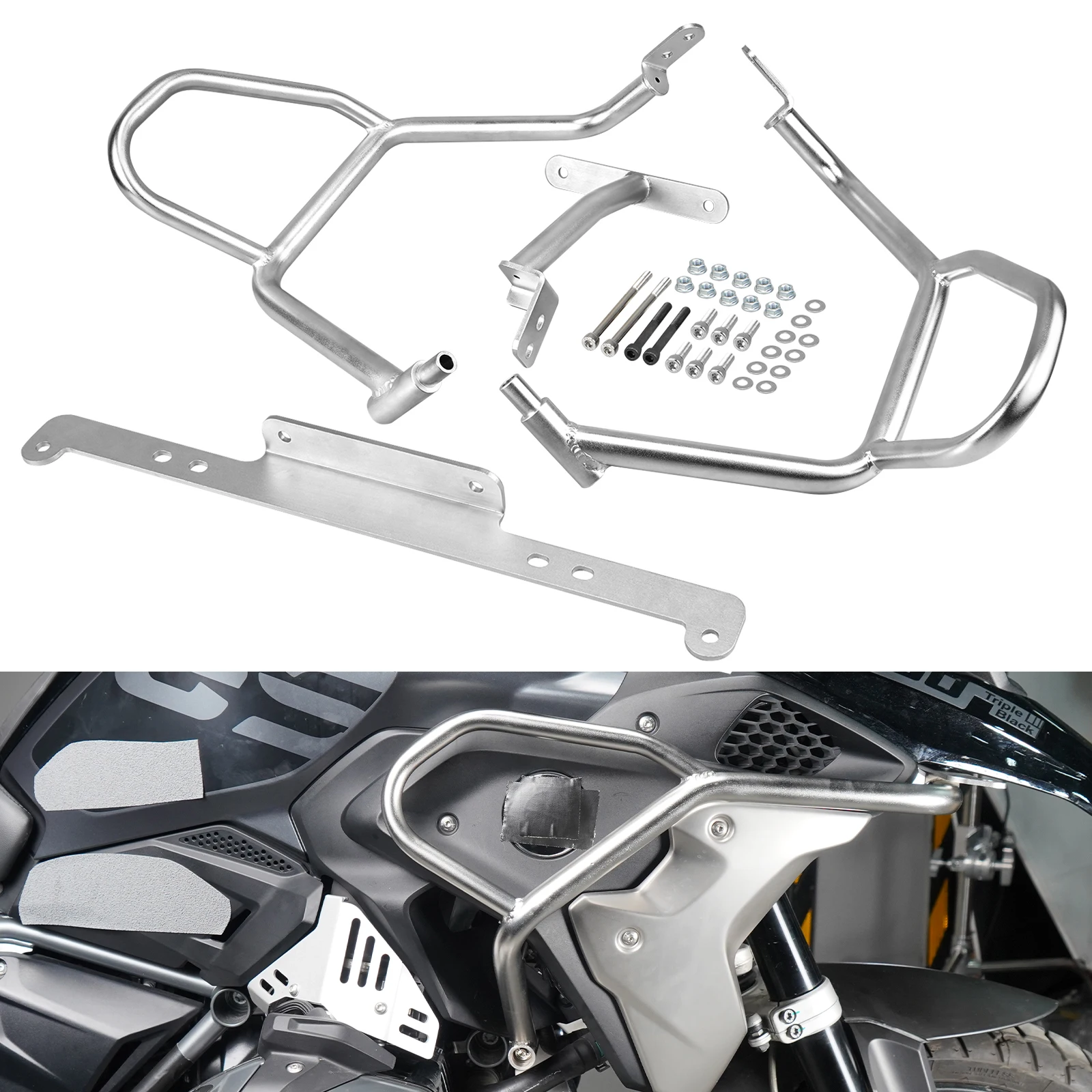 

Stainless Steel Engine Guard Motorcycle Upper Crash Bars for BMW R1250GS R1250 GS R 1250 GS 2019 2020 2021 2022 2023 2024