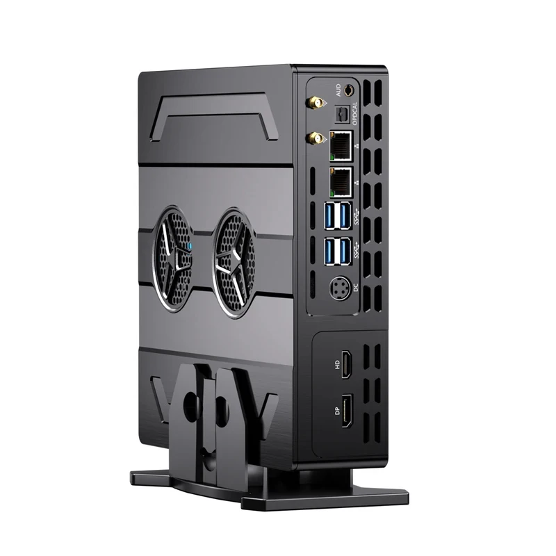 Mini PC para Juegos Core I9-12900F, Mini PC para Juegos con RTX4060M 8G, Gráficos Discretos, Doble DDR5, M.2 NVMe, Barebone, 8K, con LED