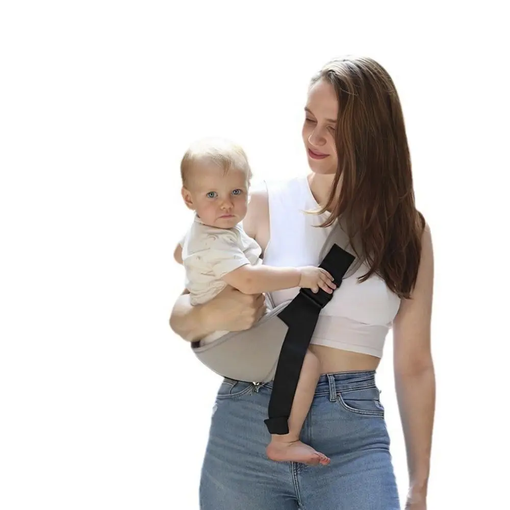 

Newborn Front Holding Baby Wrap Carrier Infant Kangaroo Bag Horizontal Holding Type Infant Backpacks Cotton Adjustable