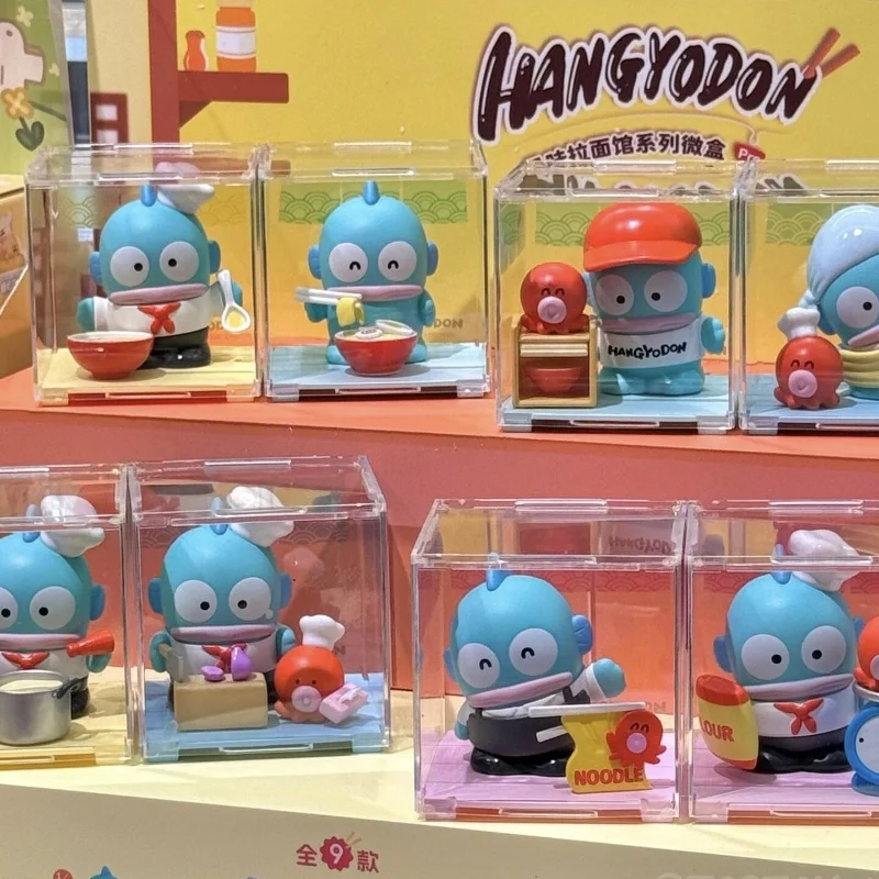 

Original Sanrio Hamton Clown Fish Flavor Noodle Restaurant Blind Box Micro Box Tabletop Ornaments Decorative Tide Play Doll Gift
