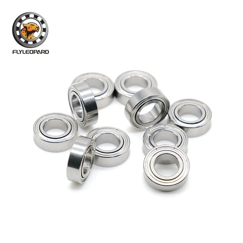 SMR137ZZ 7X13X4 mm Stainless Steel Bearing 5PCS ABEC-7 Shielded High Precision Ball Bearings AISI440C110