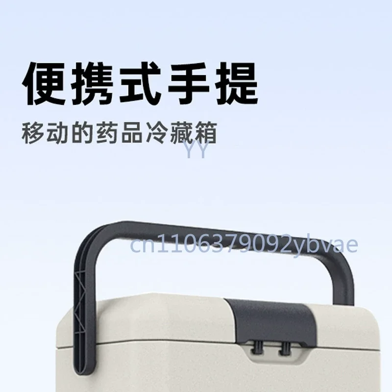 Mini Portable P8 Refrigerator 8L 12V 24V Car Truck 110V 220V Home Use Freezer Cooler for Camping Daily Use