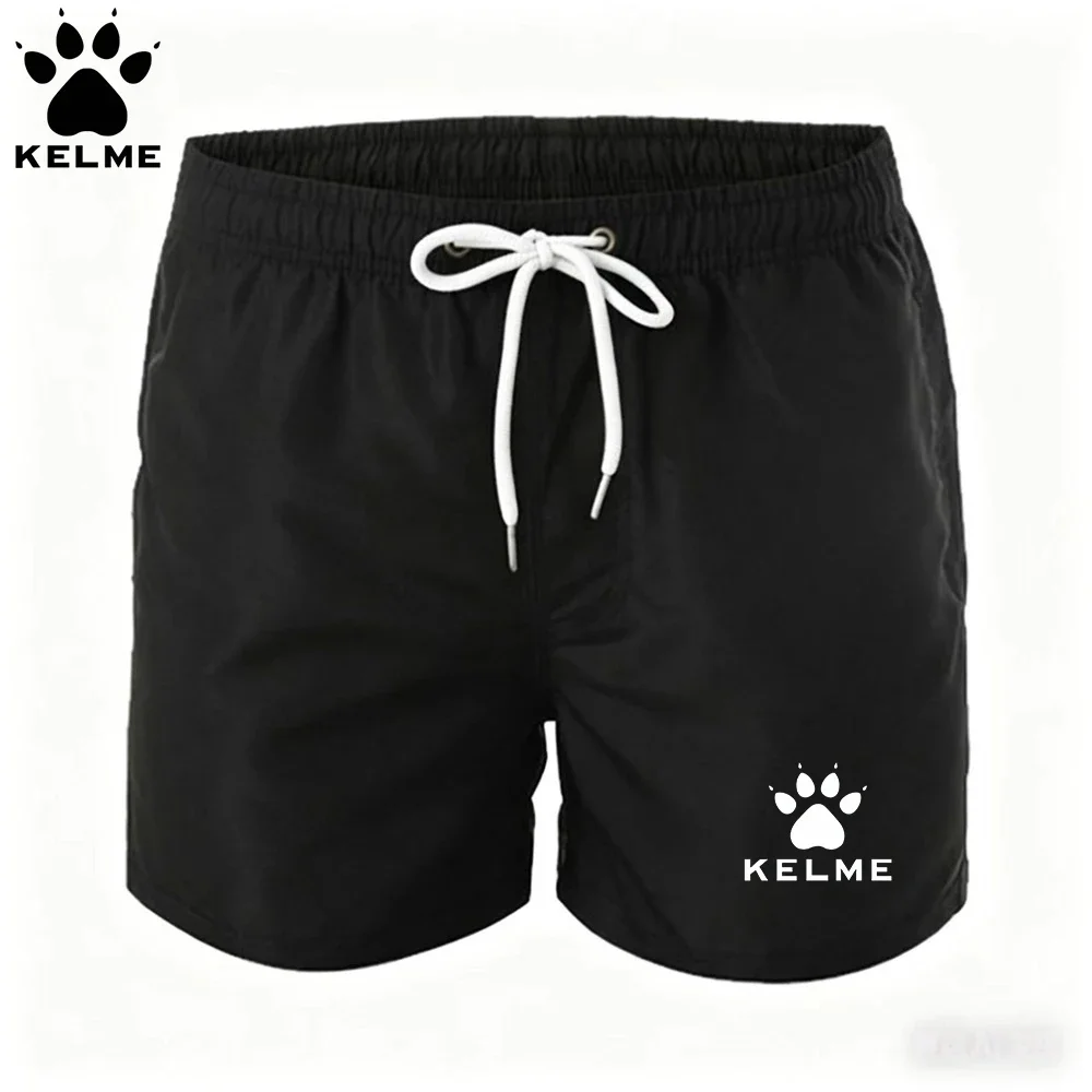 

KELME men's quick-drying sports wear, comfortable and breathable, lightweight and loose-fitting, outdoor casual shorts