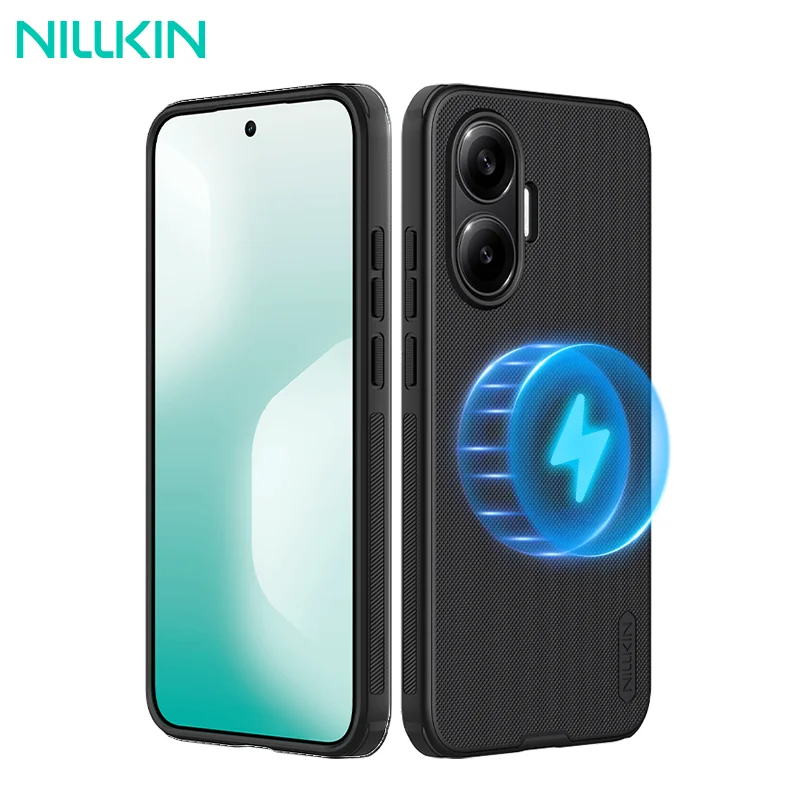

NILLKIN For Xiaomi Poco F7 Case Magnetic Super Frosted Shield Case Hard PC Shockproof Back Cover For Xiao mi Poco F7 Cases