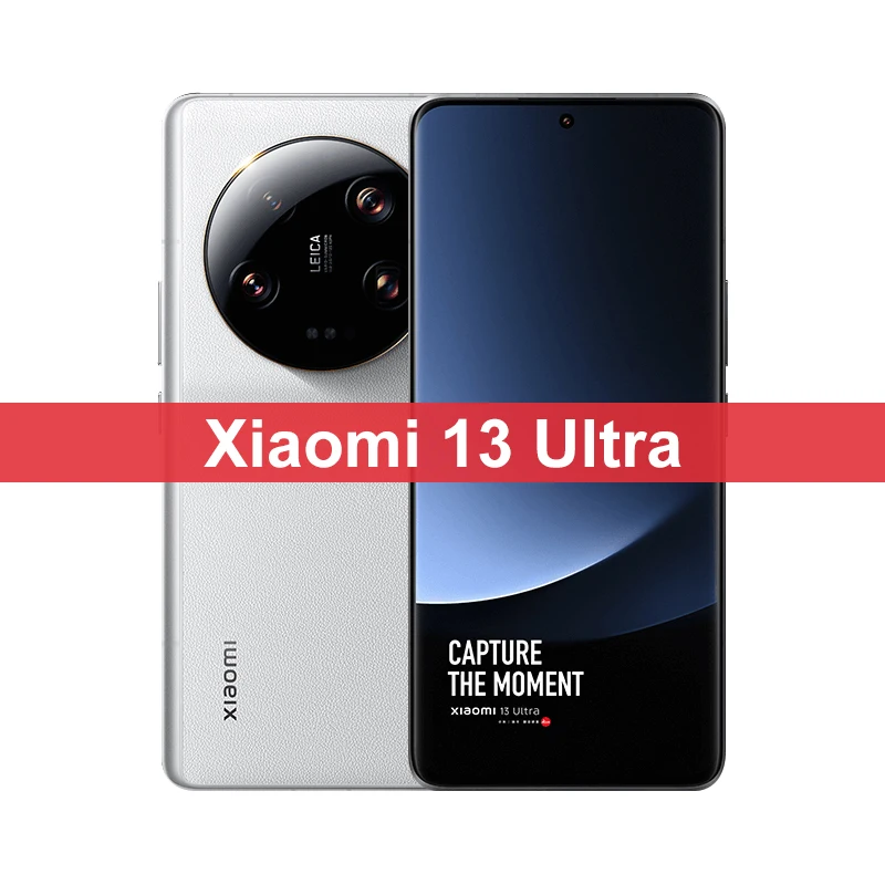 Global ROM Xiaomi 13 Ultra 256GB/512GB 50MP+32MP Camera Snapdragon 8 Gen 2 90W 5000mAh Battery  6.63 inch 2k Screen
