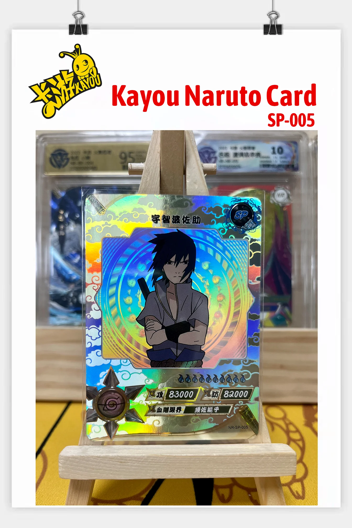 Kayou Genuine Anime Naruto Card SP Full Series No.001-037 Gaara Uzumaki Naruto Namikaze Minato Rare Collection Card Toy Gift