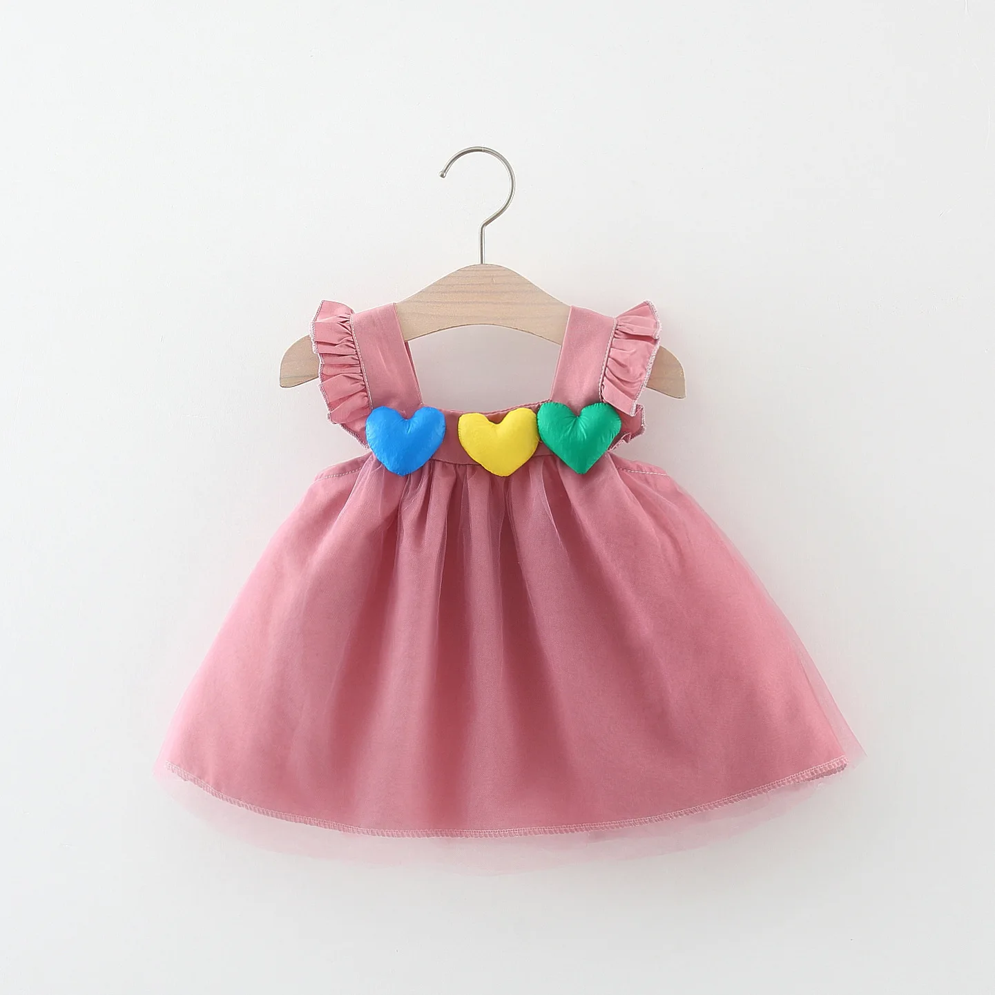 Baby Girl Dress Summer 1st Birthday Dress For 1 Year Baby Girls Clothes Sleeveless Baby Girl Party Clothes Princess Outfits