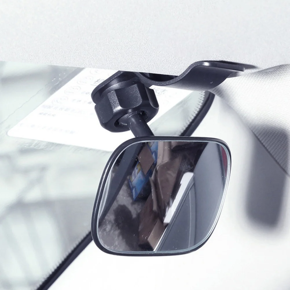 

Автомобильное зеркало, черное зеркало для наблюдения за за заднем сиденье, вращение на 360 градусов для задней части младенцев с широким углом