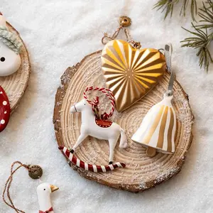 Vẽ treo Giáng sinh Bắc Âu của những người lính hoạt hình thiên thần tự làm gota đôi mặt arte trang trí 10 Người lính Giáng sinh bán hàng chính - №10