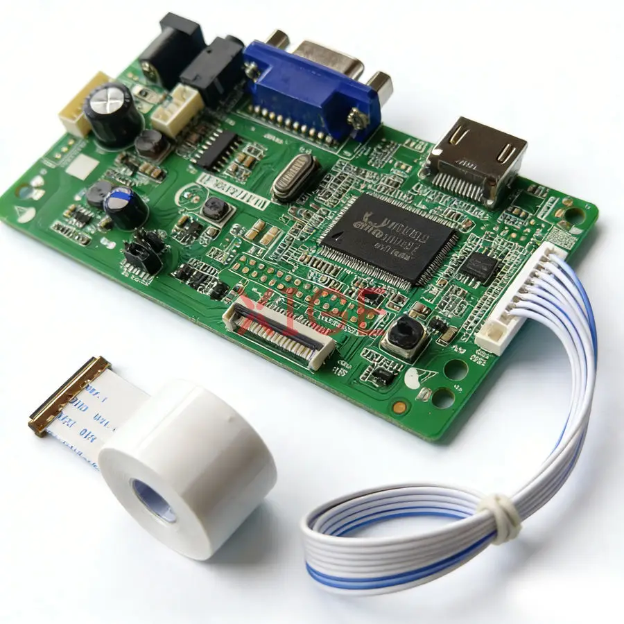 

Плата привода матричного контроллера подходит для N133HCE M133NWF4 NV133FHM N133HSE 1920*1080 VGA + HDMI дисплей для ноутбуков 1920x1080 30-контактный комплект EDP