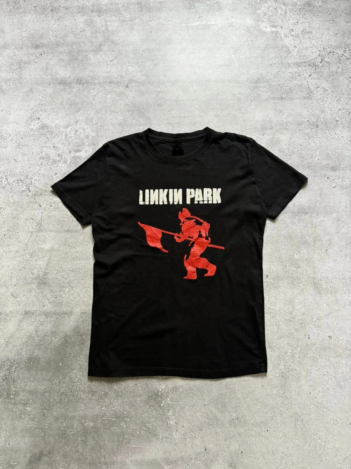 

Vintage 00s Linkin Park ‘Hybrid Theory’ Band T-Shirt American Hip Hop Rock Street Short Sleeve Men Women Retro Cotton Top