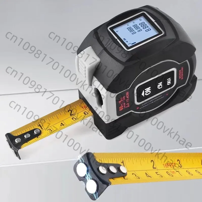 

60M Green Laser Tape Measure Precision Loading • Smart Room Measurement Tool