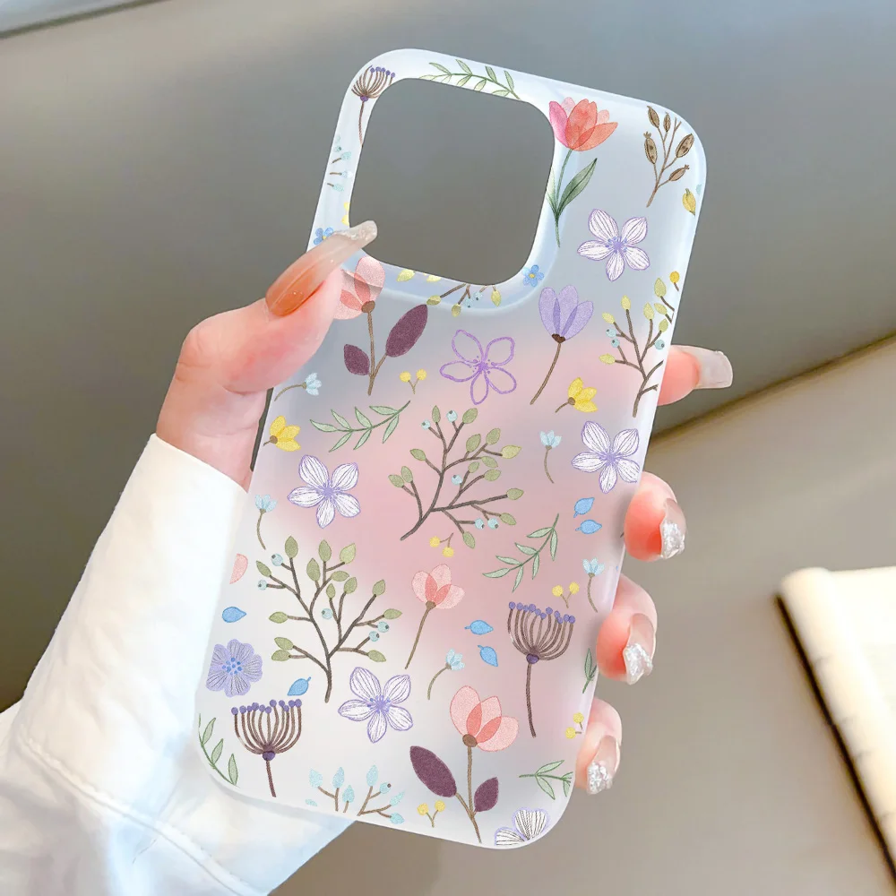 Weiche Silikon-Handyhülle für iPhone 17 18 Pro 17 Pro Max 16 15 13 14 12 11 Air 16 Plus 12 Mini Mattierte Stoßfeste Schutzhülle Funda