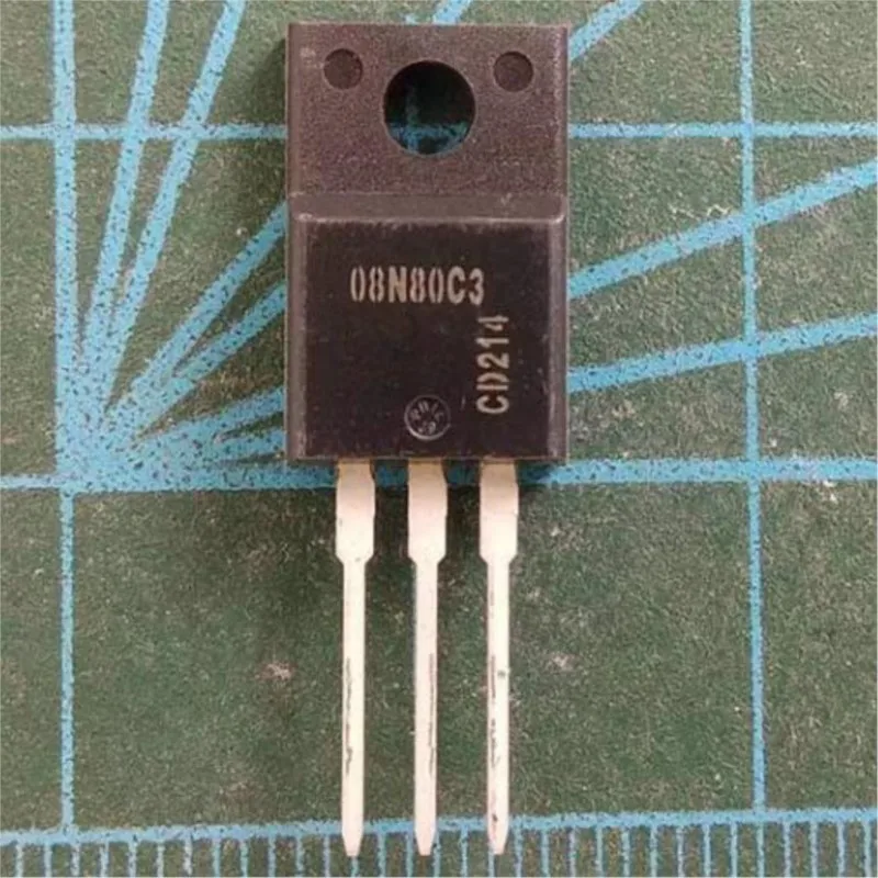 08N80C3    SPA08N80C3    800V 8A    TO220F    (Product quantity: 10 pieces)