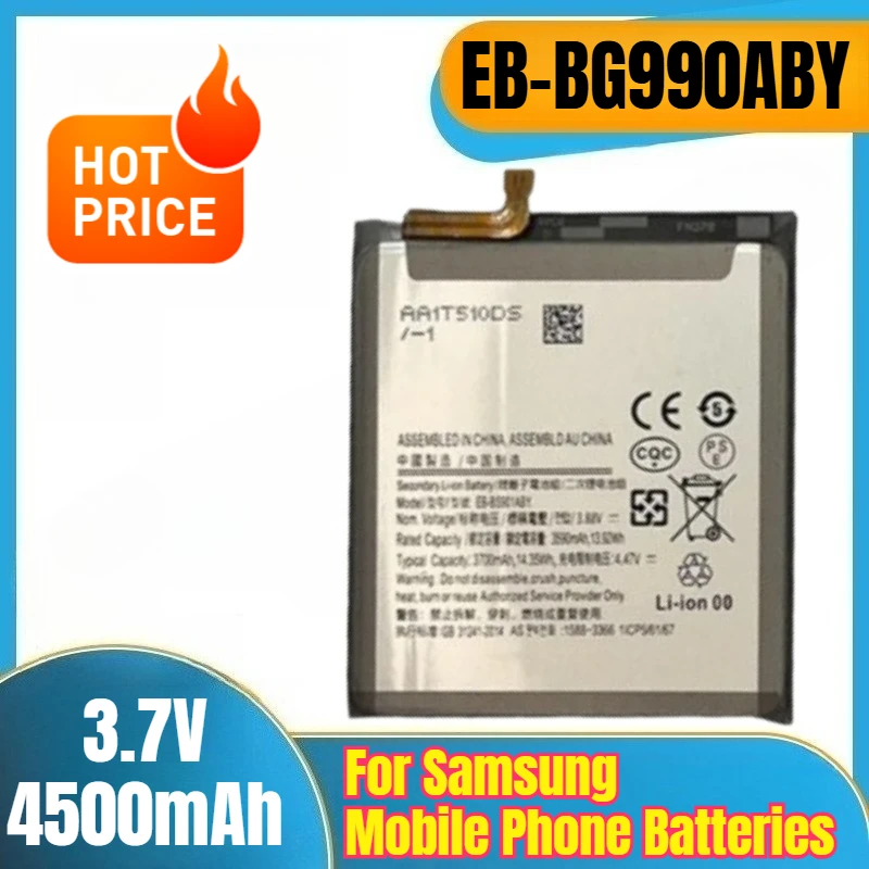 

EB-BG990ABY 3.7V 4500mAh Mobile Phone Batteries for Samsung Galaxy S21 FE 5G SM-G990