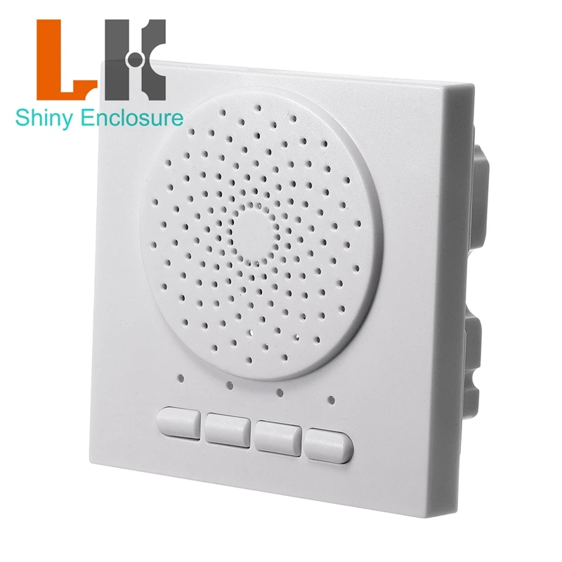 

86x86x46mm 220V Human Presence Radar Sensor Plastic Enclosure Millimeter Wave Motion Sensor Switch Housing Static Induction Box