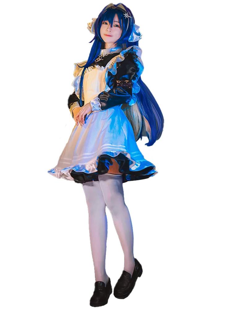 Voyager Cosplay Costume Reverse:1999 Wig Shoes Lolita Kimono Uniform for Halloween Christmas Party Masquerade Anime Shows