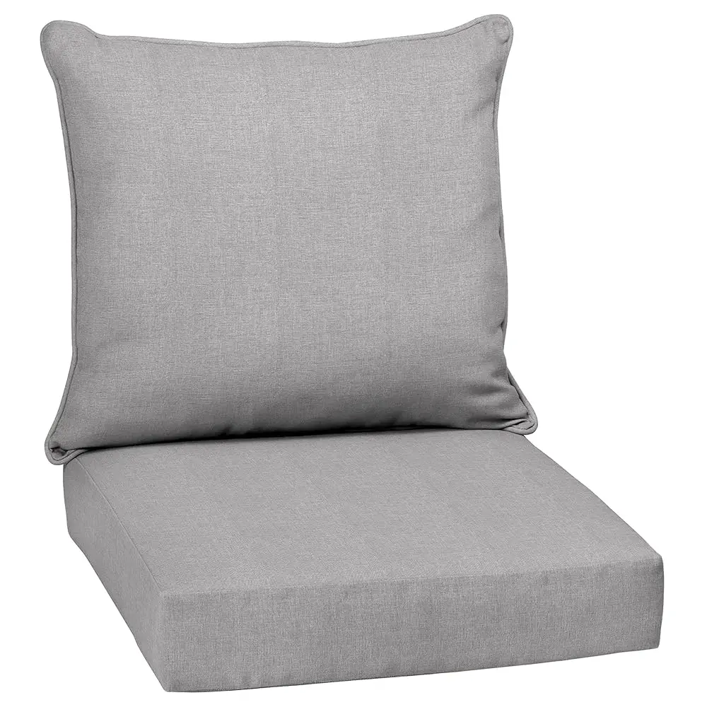 

Arden Performance Outdoor Deep Seat Set, 24 X 24, Rain-Proof, Fade Resistant, Deep Seat Bottom And Ba Cushion 24 X 24, Paloma
