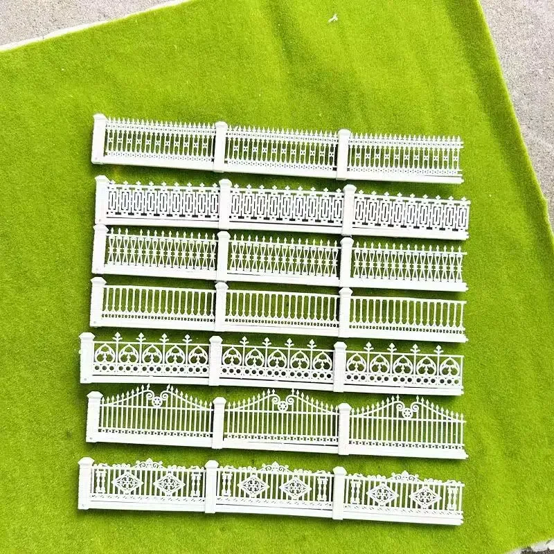 Model w skali 1:100-200 miniaturowa balustrada ogrodowa płot dla majsterkowiczów dioramy ogród Ho pociąg kolejowy materiał układu sceny