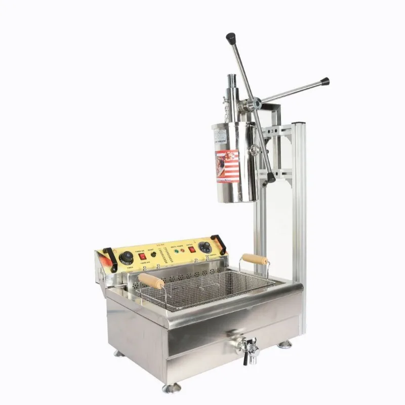 

Jewelry Fruit Machine/Spanish Fritters Machine/Latin Fruit Snacks with Fryer/Twist Machine Fritters Machine