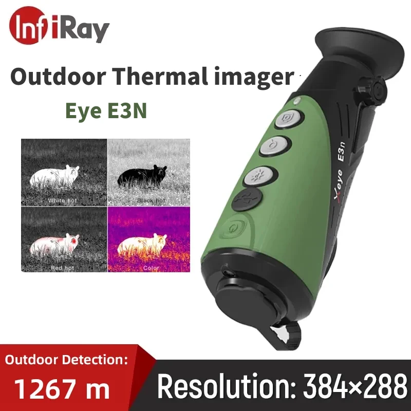 InfiRay Thermal Camera for Hunt Outdoor WiFi Waterproof Handheld Detector Observation Patrol Night VisionThermal Imager Eye E3N