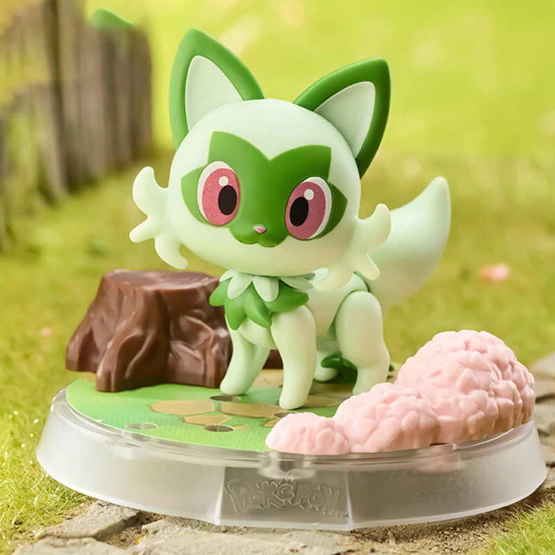 Original Pokemon Animation Game Peripheral Toys CV-S Eevee Charmander Assembly Movable Anime Action Model Figures Collection