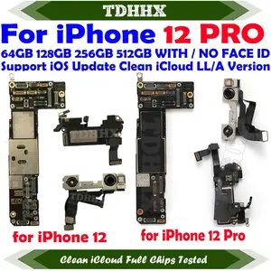 Bilashmart Free iCloud Mainboard With iOS Sytem iPhone 12 Pro Motherboard Support Update Clean iCloud Plate Fully Tested Good quality